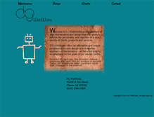 Tablet Screenshot of dgwebworks.com